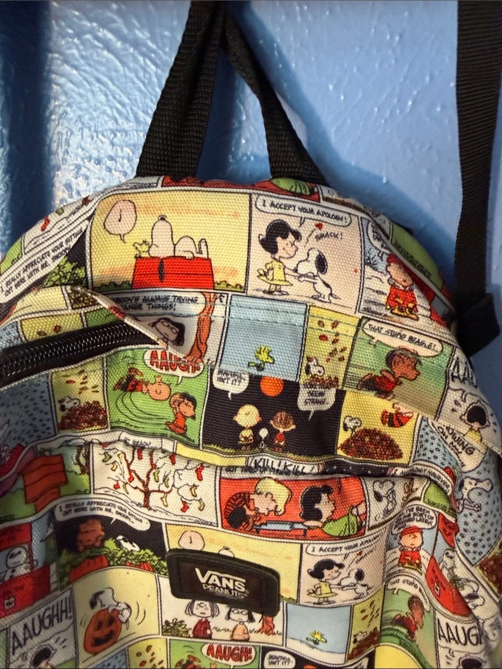 Vans Comic-Panel Backpack - Black, Yellow, Green, Red